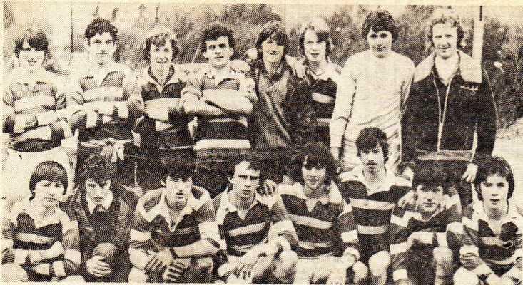 0314 : The Newcastle West U16 Football side Back row; Oliver Flanagan, Michael Copse, Billy Sexton, Liam Shine, John Foley, Denis Roche, Conor Roche, Denis Daly. Front row; Gerry Colum, Ben Curtin, Michael Lane, Mike Flynn, Mike Quilligan, Paudie Power, Liam Murphy, William O Doherty.